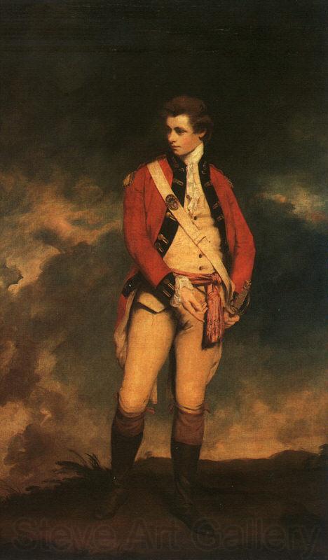 Sir Joshua Reynolds Colonel St.Leger Spain oil painting art